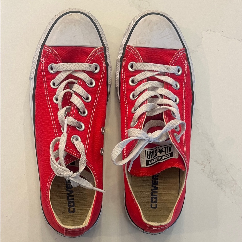 Converse Red Sneakers